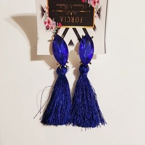 Tassel earring. 100% handmade